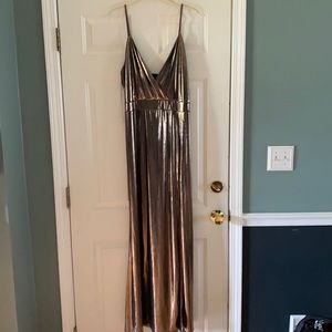 Women’s floor length evening gown
